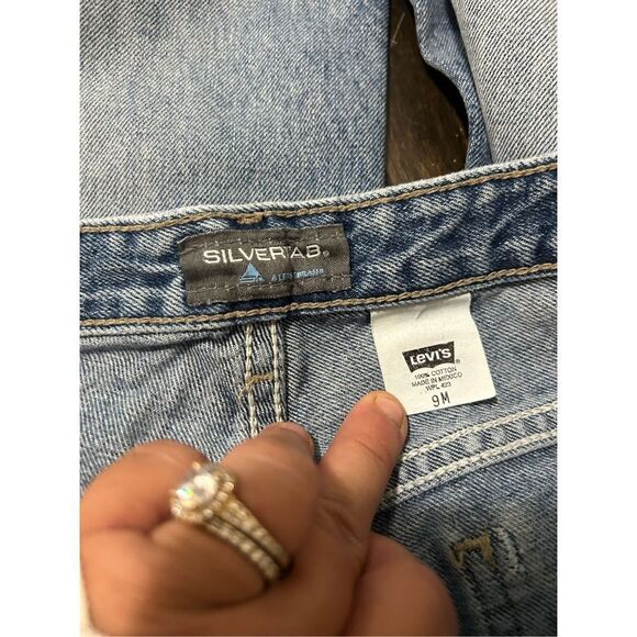 Vintage 90’s Levis silver tab jeans size 9 - Picture 5 of 9